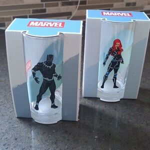 💸 Free with $20+ Purchase: Two 290ml Marvel Drinking Glass